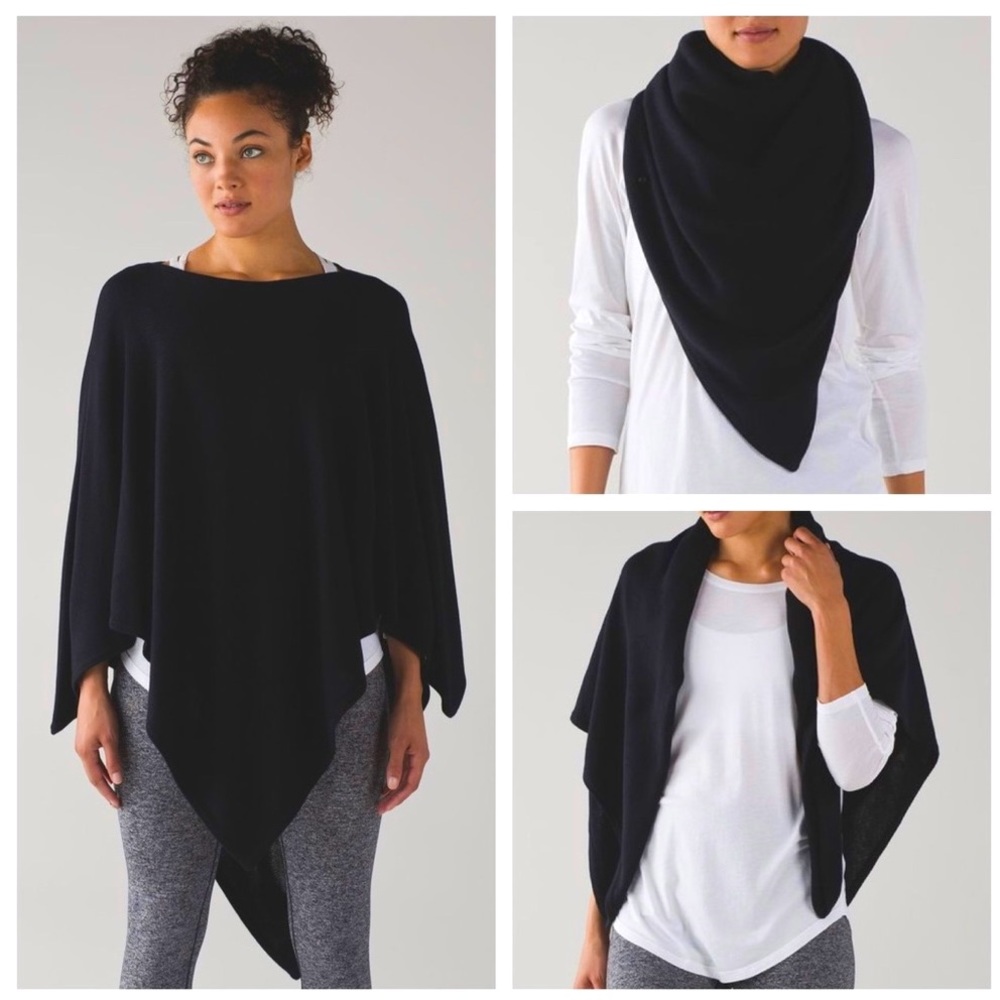 Lululemon Mantra knitted scarf